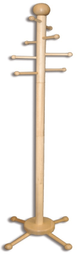 eoshop Vešiak WS141 masív (Farba dreva: Gray)